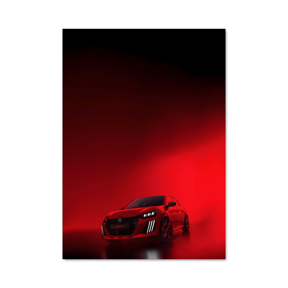 Poster GTI Lumineux